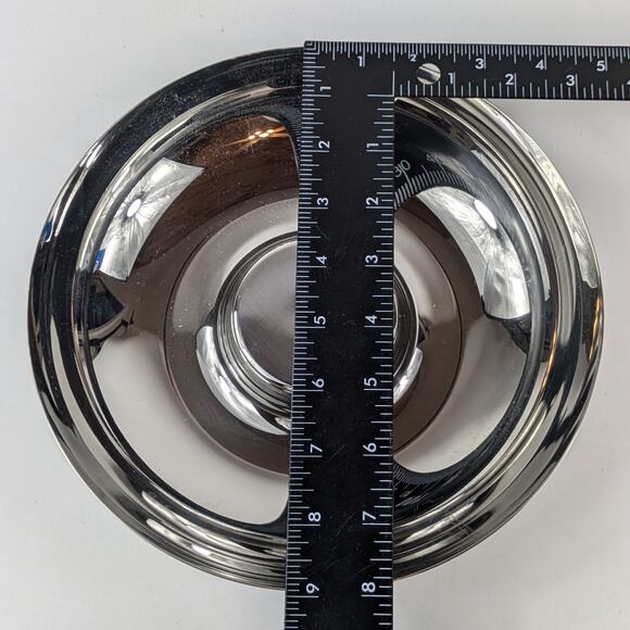 Alessi Khodi Feiz Serving Dish Italian 8 7/8" Stainless Steel Dip Green Bowl - Picture 8 of 11